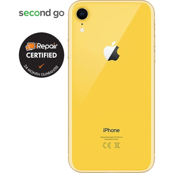 Μεταχειρισμένο Apple iPhone XR 128GB Yellow second go Certified by iRepair image 3