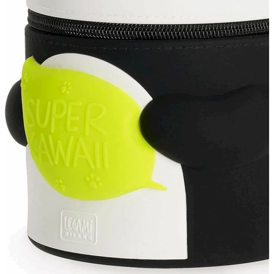 Κασετίνα Σιλικόνης Legami Super Kawaii 2in1 Panda image 3