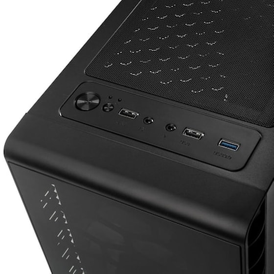 Κουτί Desktop Kolink Observatory Lite GEKL-065 RGB Midi-tower - Μαύρο image 1