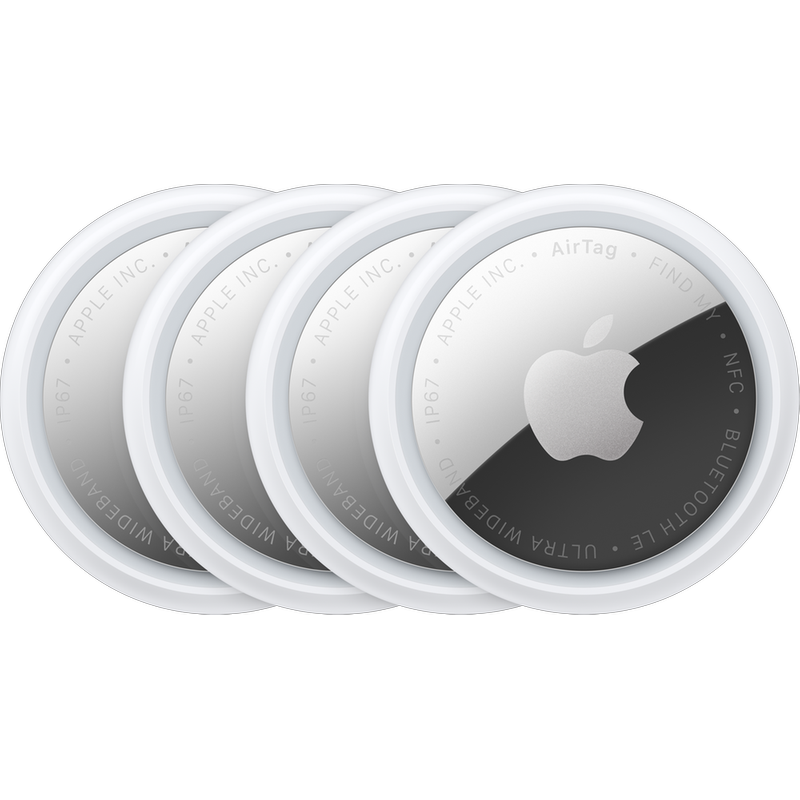 Apple AirTag (2nd generation) - White - 4 Pack