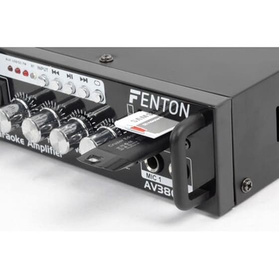 Fenton Av380bt Usb/sd/bt Πλήρες Karaoke Σύστημα Ήχου Με Ενισχυτή Και 2 Ηχεία image 1