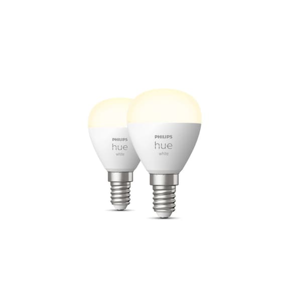 Philips Hue Smart Bulbs 5.7W 2 Pack E14 image 0
