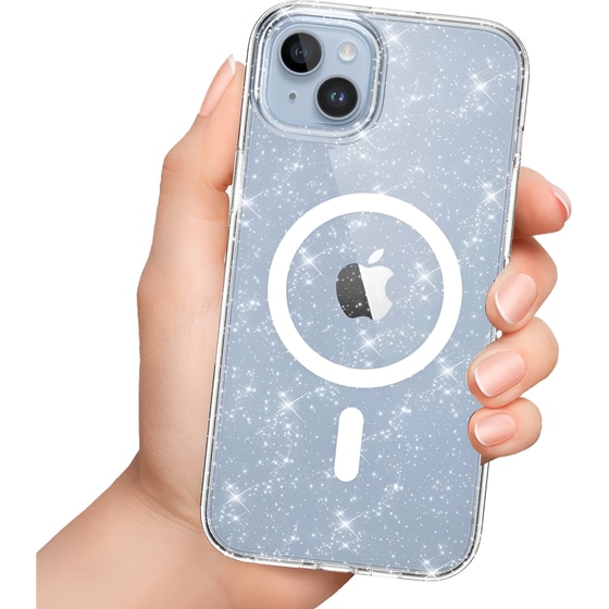 Θήκη Apple iPhone 13 - Tech-Protect FlexAir Hybrid - Διάφανη Glitter image 1