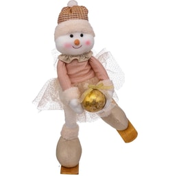 Χριστουγεννιάτικο Διακοσμητικό SpitiShop Calendar Ice Skate Snowman