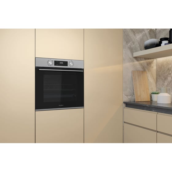 WHIRLPOOL OMR58HU1FB 71 Lt Inox Εντοιχιζόμενος Φούρνος Άνω Πάγκου image 9