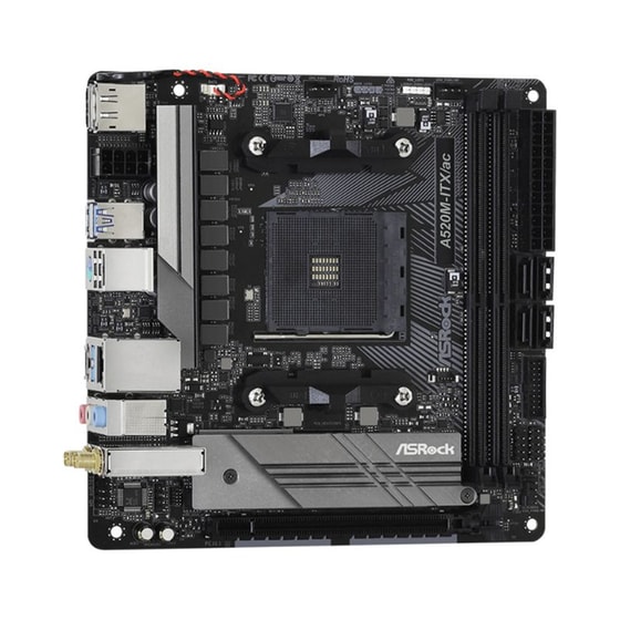 Asrock A520M-ITX/ac AMD A520 Mini ITX με Socket AMD AM4 image 1