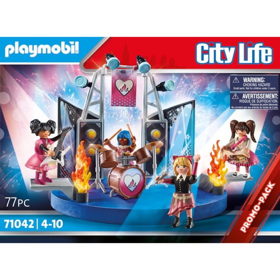 PLAYMOBIL® City Life Μουσικό συγκρότημα (71042) image 4