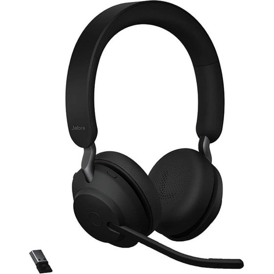 Jabra Evolve2 65 UC Ασύρματα Ακουστικά Κεφαλής - Μαύρα image 0