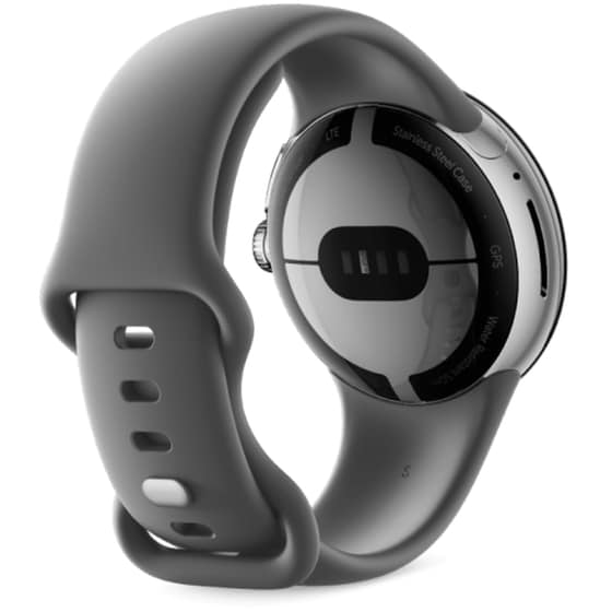 Smartwatch Google Pixel Watch 41mm LTE - Polished Silver Charcoal image 1