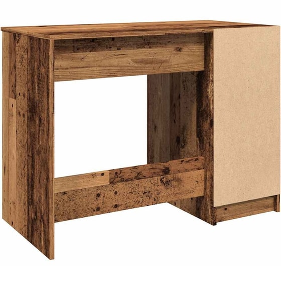 Γραφείο VidaXL από Επεξεργασμένο Ξύλο 100x50x75 cm - Παλιό Ξύλο image 6