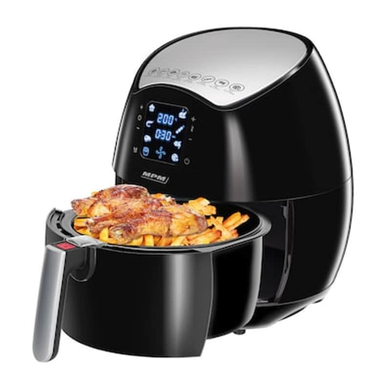 MPM MPM MFR-06 Fitfryer με Αποσπώμενο Κάδο 1500 W 2.8 L Μαύρο Φριτέζα Αέρος