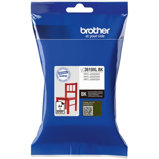 Brother LC-3619XLBK Μαύρο Μελάνι Εκτυπωτή image 0