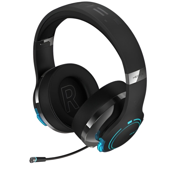 Edifier G5BT Gaming Ασύρματα Ακουστικά Bluetooth/3.5mm με RGB Φωτισμό - Μαύρα image 1