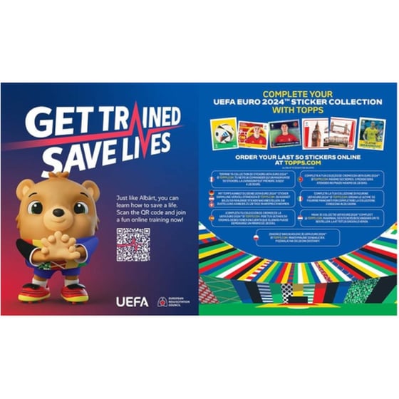 Topps Αυτοκόλλητα Euro 24 - Album image 1