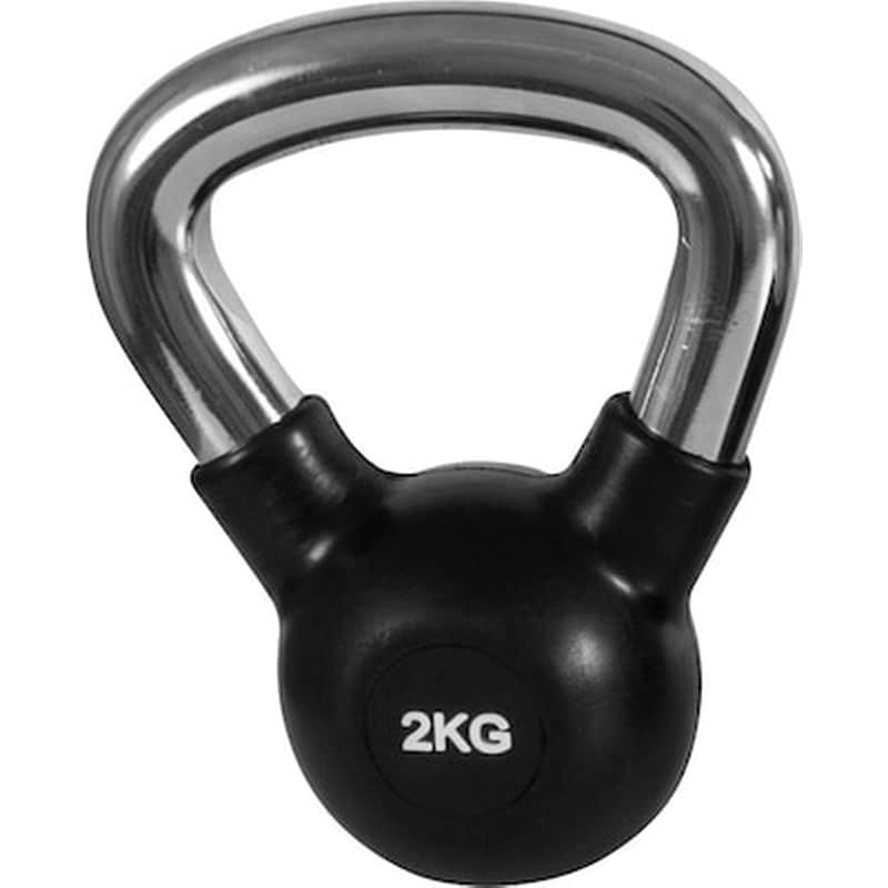 AMILA Kettlebell Amila με Επένδυση Λάστιχου 2 kg