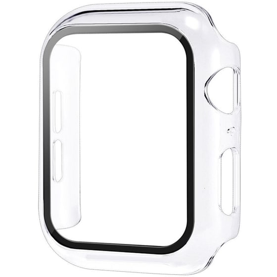 Θήκη Sonique PC + Tempered Glass για Apple Watch 44mm - Transparent image 0