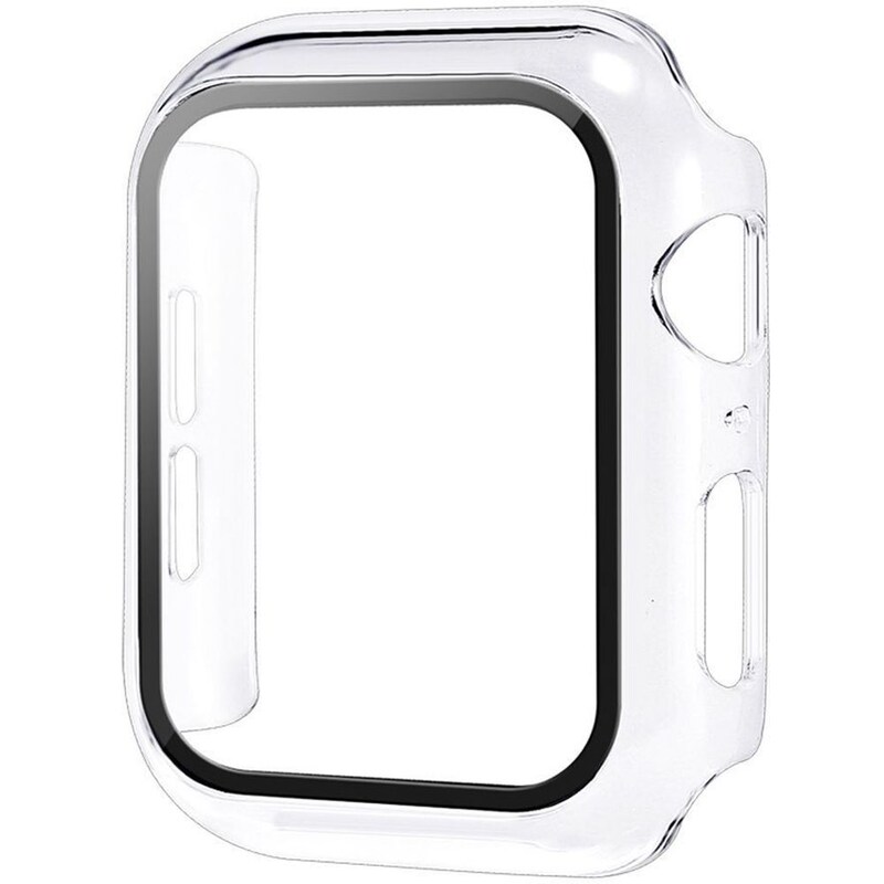 Θήκη Sonique PC + Tempered Glass για Apple Watch 44mm - Transparent