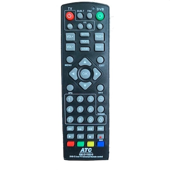Rm-d1155+5 Τηλεχειριστήριο Για Όλους Τους Δέκτες Universal Atc Electronics image 0