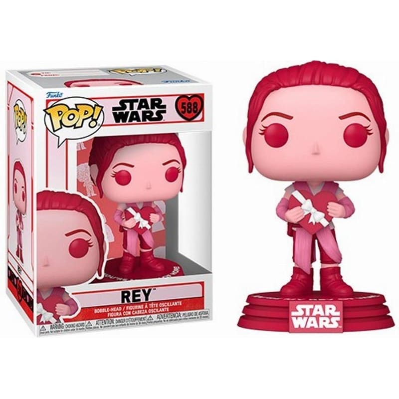 FUNKO Funko Pop! Star Wars - Valentines Day - Rey #588