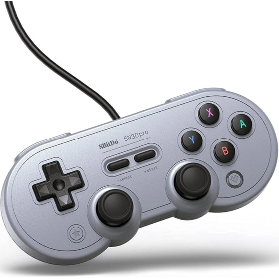 8BitDo SN30 Pro Nintendo Switch Ενσύρματο Χειριστήριο Gray Edition image 0