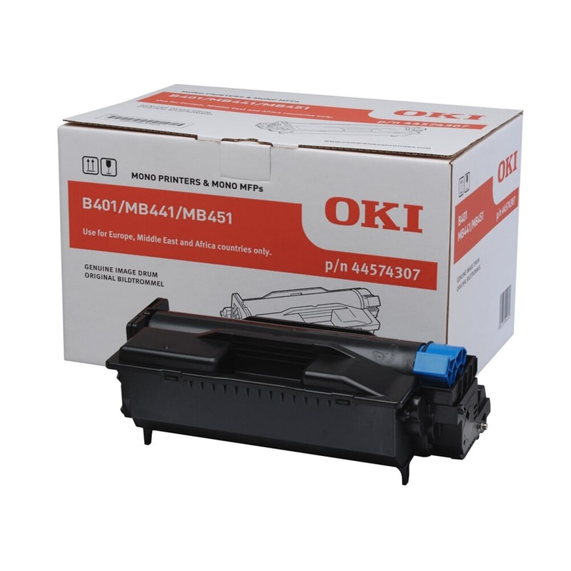 Drum OKI 44574307 B401/ΜΒ441 25000 Σελίδες - Black