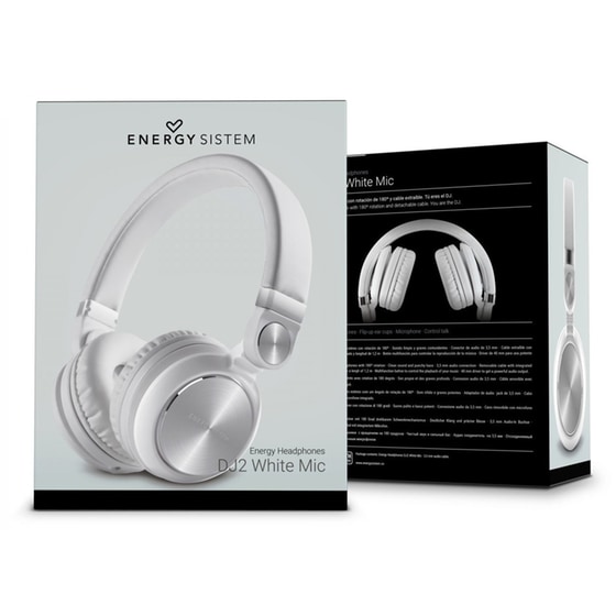 Energy Sistem DJ2 Mic Ακουστικά Κεφαλής - Λευκά image 2