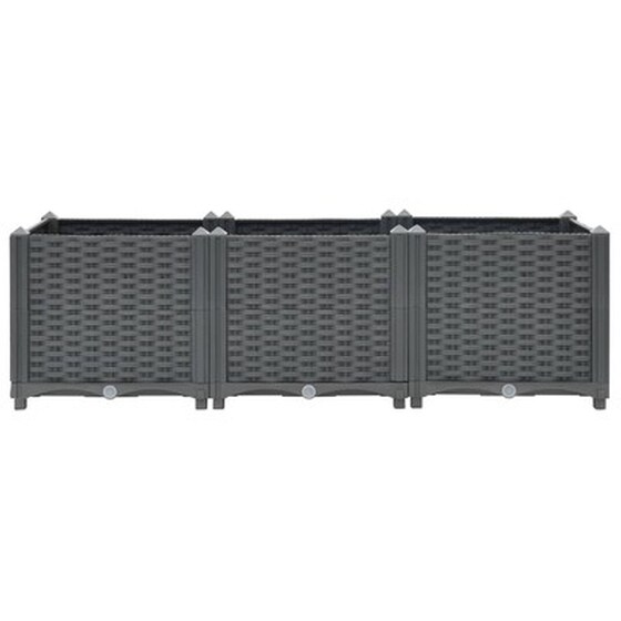 Vidaxl Ζαρντινιέρα 120 X 40 X 38 Εκ. Από Πολυπροπυλένιο image 5