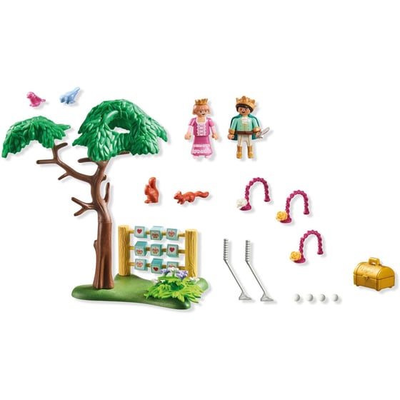 Playmobil Princess Magic Βασιλικοί Διάδοχοι Με Παιχνίδια Στον Κήπο (71849) image 1