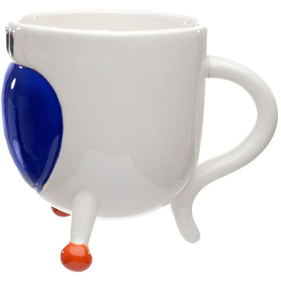 Κούπα Puckator Ανάποδος Αστροναύτης Κεραμική 400 ml - Λευκή/Μπλε image 3