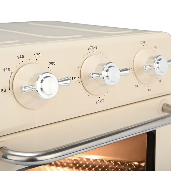 ESTIA 06-23706 EPOQUE με Πόρτα 1400 W 12 L Ivory Φριτέζα Αέρος-Φουρνάκι image 3