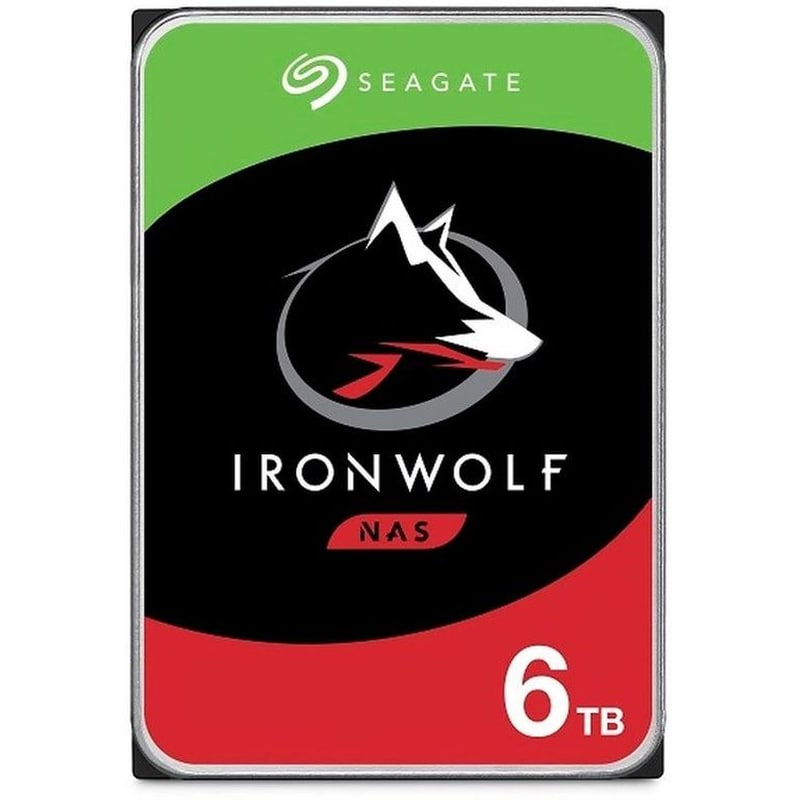 SEAGATE Εσωτερικός Σκληρός Δίσκος 3.5 6tb Seagate Ironwolf St6000vn006 - Sata 6gb/s