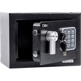 Χρηματοκιβώτιο Osio OSB-1723BL με Ηλεκτρονική Κλειδαριά 23 x 17 x 17 cm - Μαύρο