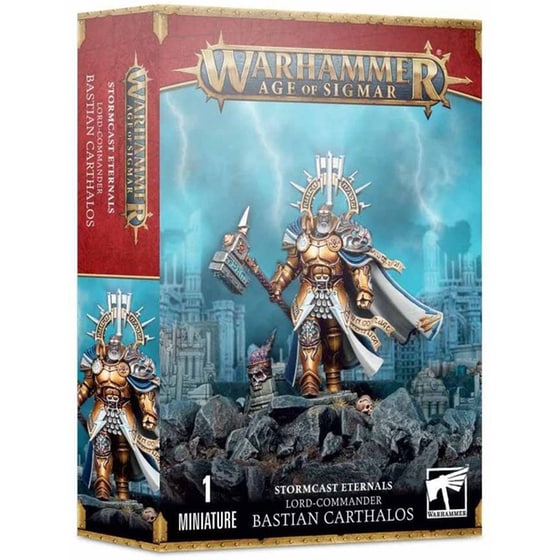 Stormcast Eternals: Lord-commander Bastian Carthalos Warhammer: Age of Sigmar GAMES WORKSHOP image 0