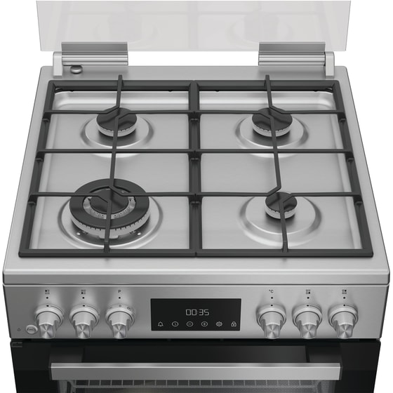 WHIRLPOOL W6G8LCSWX 72 Lt Inox Μεικτή Κουζίνα image 6