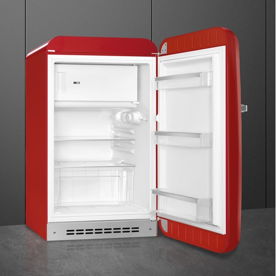 SMEG FAB10RRD6 122 Lt Κόκκινο Ψυγείο Mini Bar image 9