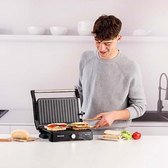 Ψηστιέρα Γκριλιέρα TAURUS GRILL & CO GR1500X 1500W Inox image 11