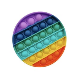 Πολύχρωμος Κύκλος Pop It Bubbles Fidget Rainbow