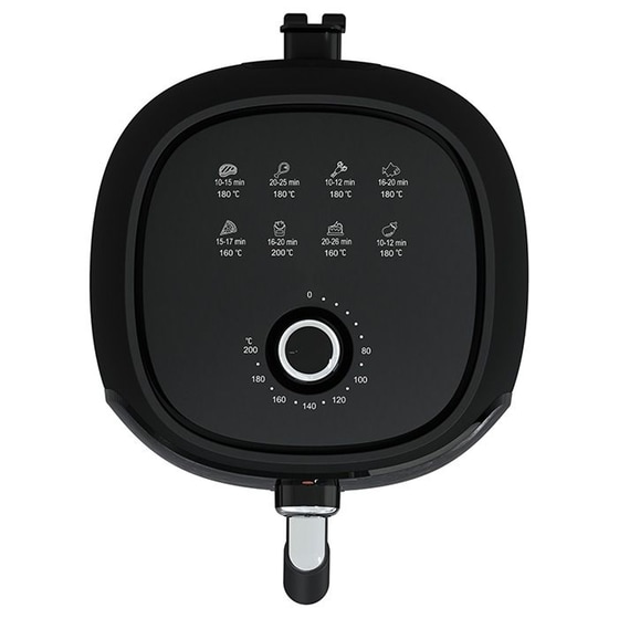 LIFE SEMPER FRY 221-0291 1300 W 3.2 L Μαύρη Φριτέζα Αέρος image 3