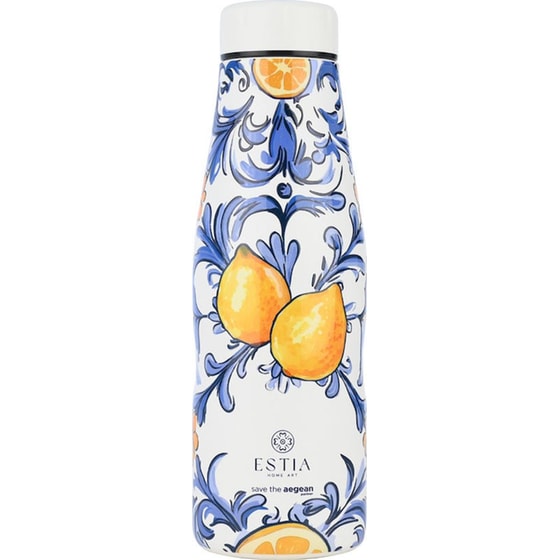 Μπουκάλι Θερμός Estia Home Art Travel Flask Save the Aegean Amalfi Coast 500ml image 0