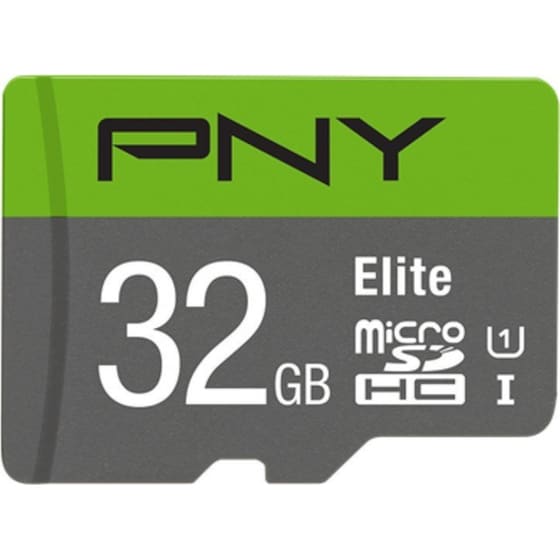 PNY Elite microSDHC 32GB Class 10 U1 UHS-I με αντάπτορα image 0