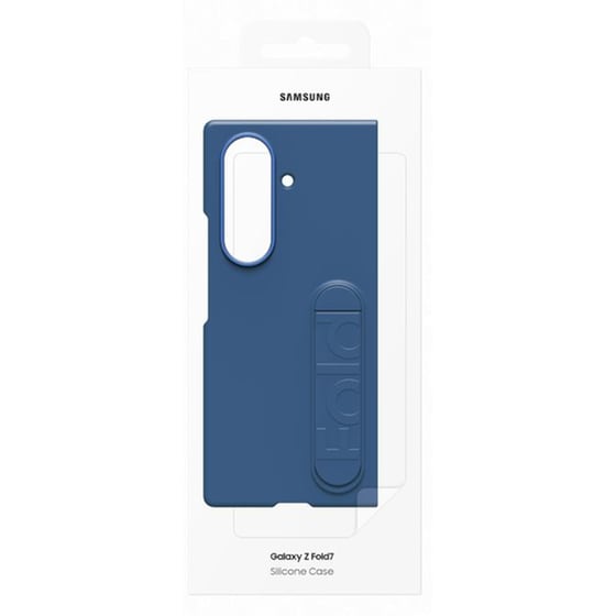 Θήκη Samsung Galaxy Z Fold7 - Samsung Silicone Case - Blue image 5