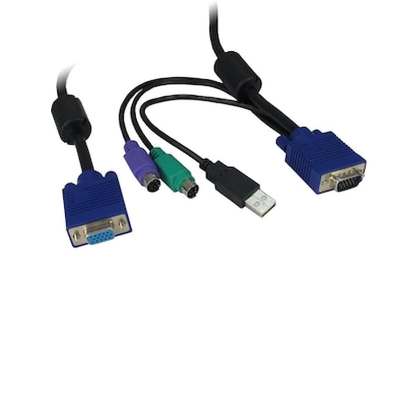 INTER-TECH Kvm Switch Inter-tech Ipc Vga/ps2/usb, 3 M Länge