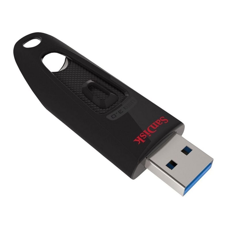 USB Stick SanDisk Cruzer Ultra 64GB 3.0 Μαύρο