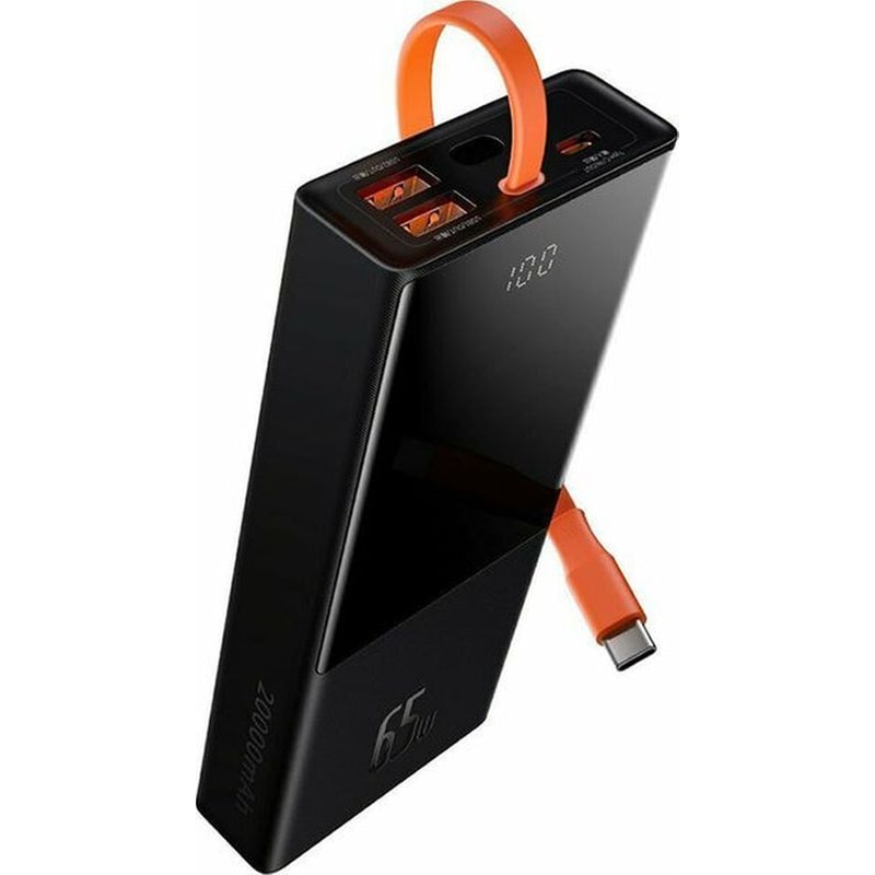 Powerbank Baseus Elf 20.000mAh 65W 2x USB-1A Power Delivery – Μαύρο