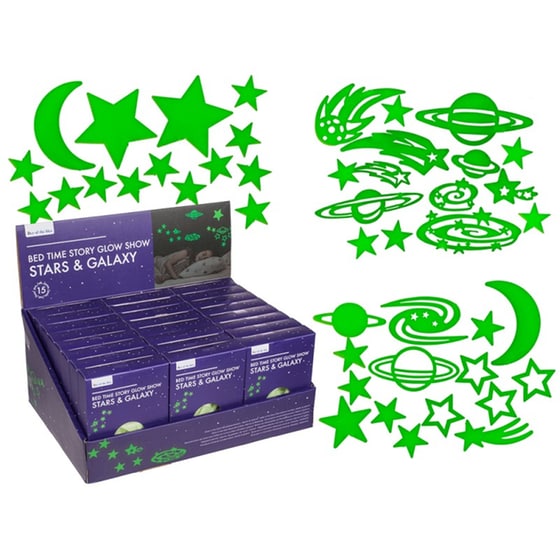 Παιδικά Αυτοκόλλητα Τοίχου OTP Show Stars Glow Dark Galaxy image 0