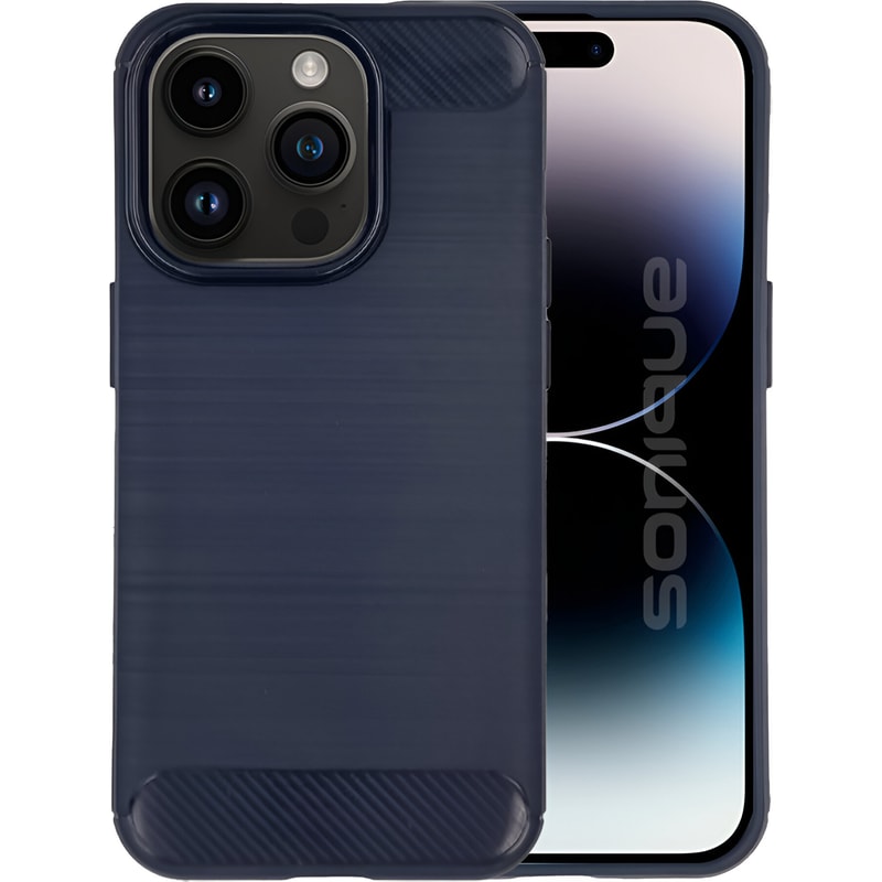 Θήκη Apple iPhone 14 Pro - Sonique Carbon Brushed - Μπλε