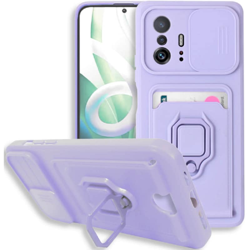 Θήκη Xiaomi 11T/11T Pro - Bodycell Multifunction - Μωβ