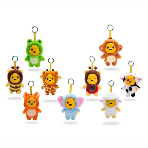 Μπρελόκ Disney Yuyus Winnie The Pooh 12cm - Τυχαία Επιλογή image 0