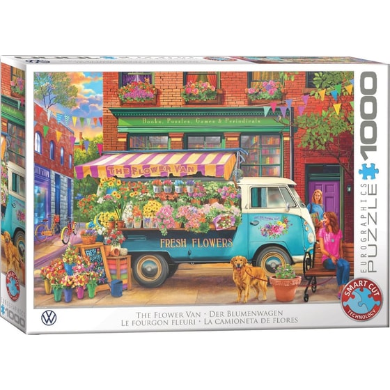 Παζλ Eurographics VW The Flower Van (1000 Κομμάτια) image 0