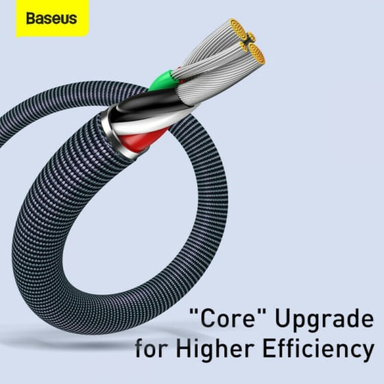 Καλώδιο δεδομένων Baseus Crystal Shine Series Usb to Lightning 2m - Black image 6